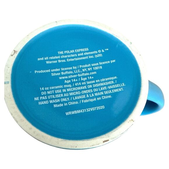 Polar Express “Believe” 14oz Heat Reveal Ceramic Mug Magic Train Xmas Gift - Picture 3 of 6